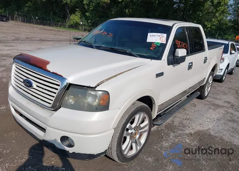 2008 Ford F-150 Limited z USA, uszkodzony, nr VIN 1FTRW14518FA81729